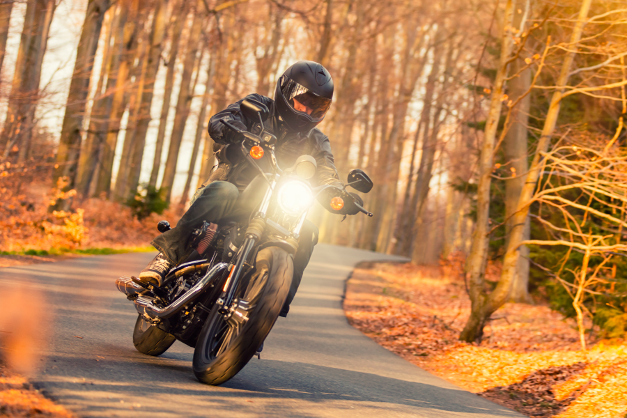 Motorcycle Rides in Fall