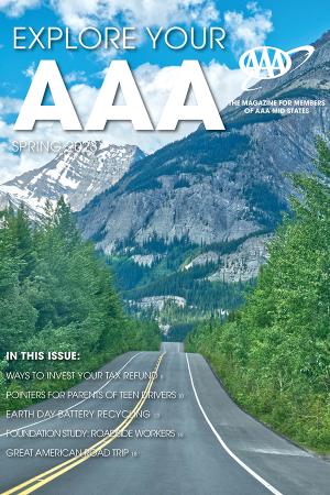 Explore your AAA Spring 2023 cover